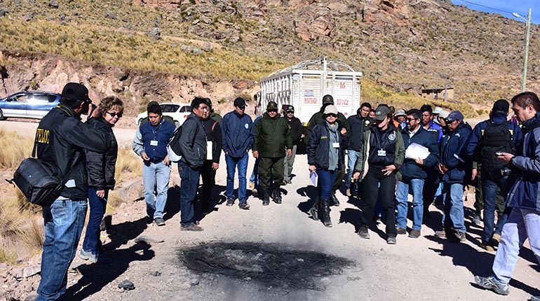 Policía dificulta la pesquisa sobre mineros muertos - Los Tiempos