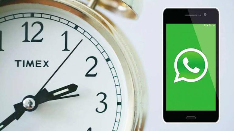 Programar mensajes en whatsapp para que se envíen después