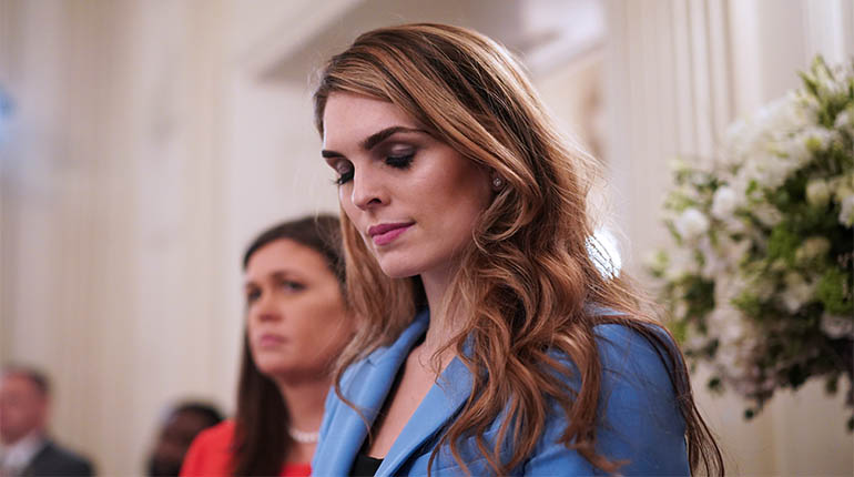 Renuncia Hope Hicks, directora de Comunicaciones de Trump