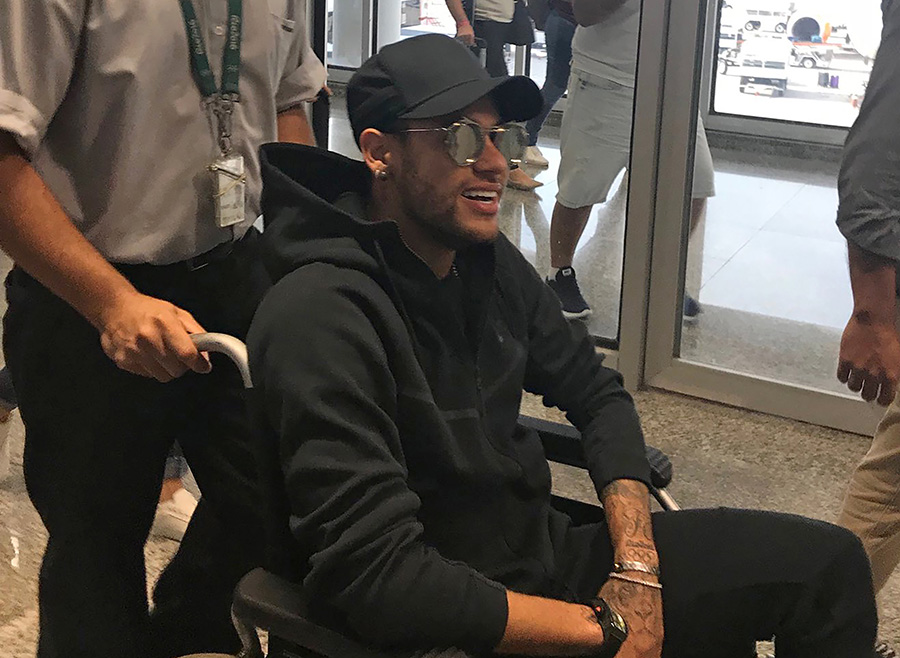 Neymar se perderá lo que queda de temporada y llegará justo al Mundial