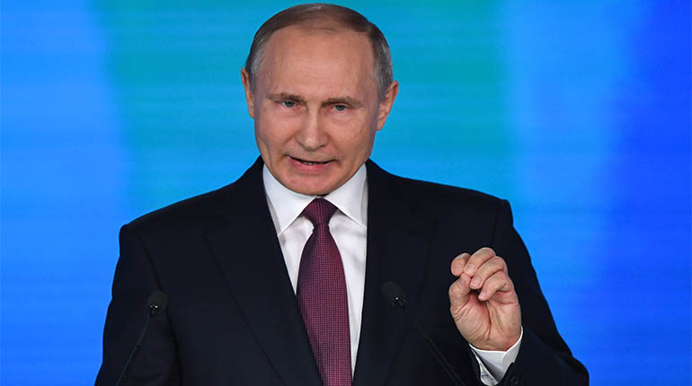Putin presenta armamento nuclear que hace inútil el escudo antimisiles EEUU