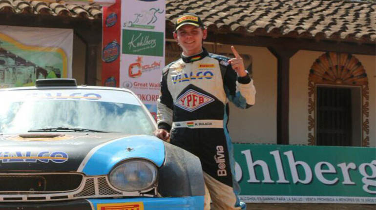 Bulacia Wilkinson representará a Bolivia en el mundial "FIA WRC2"
