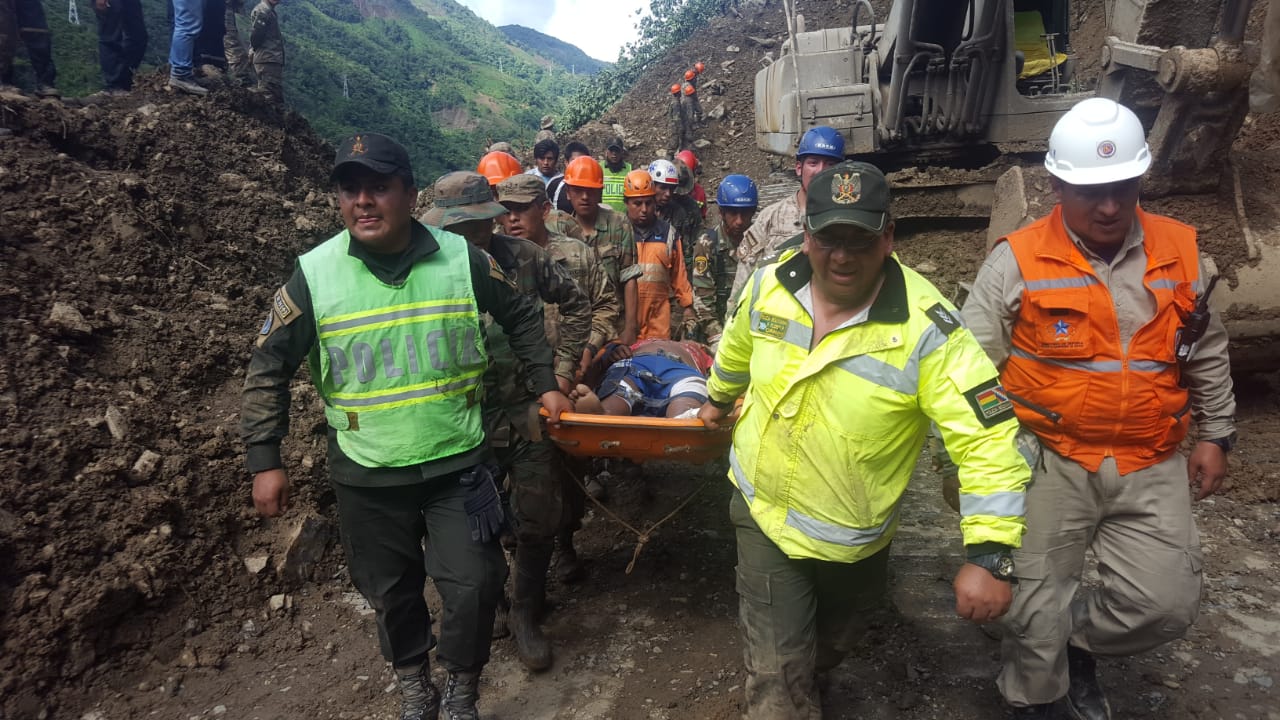Resultado de imagen para DESLIZAMIENTO DE CARANAVI