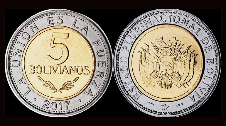 Moneda de bolivia 2017 Moneda de bolivia 2017