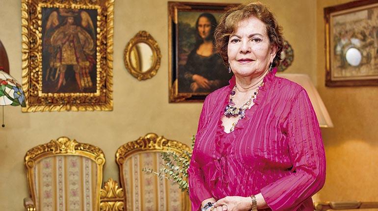 La ex soberana Consuelo Díaz. | Andrés Herbas