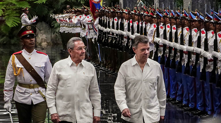 Santos y Castro abordan la crisis de Venezuela | Los Tiempos