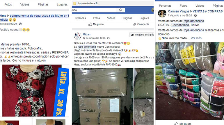 Compra y venta de ropa usada a 2025 domicilio