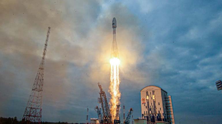 Russian probe Luna-25 records micro-meteorite impact on Earth satellite