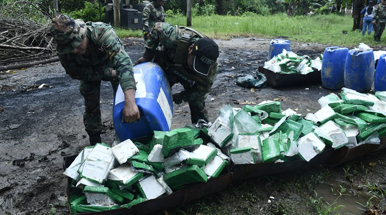 Incineran casi una tonelada de cocaína | Los Tiempos