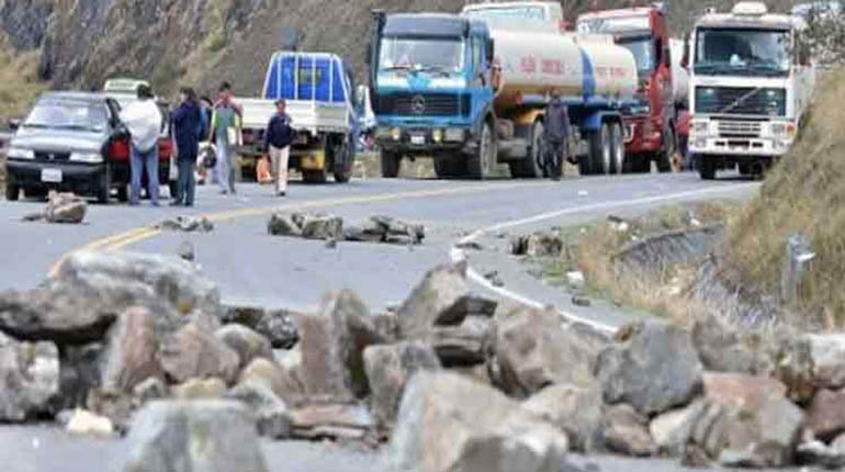 Bloqueos en Bolivia: 85 puntos de conflicto