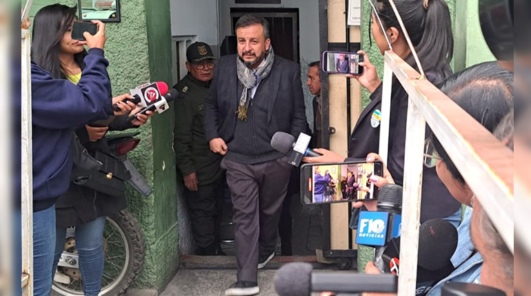 Medinaceli a detención domiciliaria por caso combustible