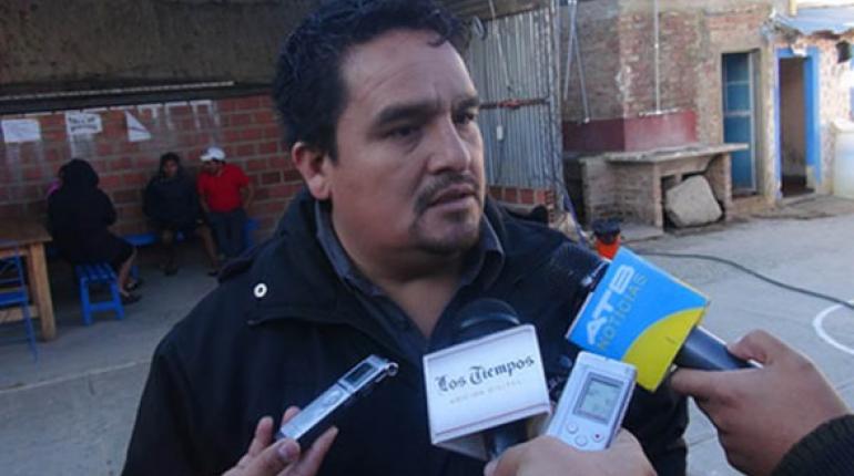 El director departamental de Régimen Penitenciario, Edwin Sandóval.