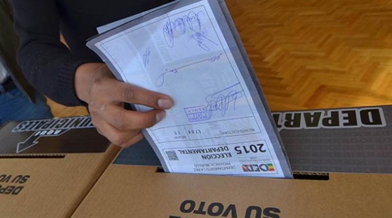 Elecciones Subnacionales 2015. | Foto archivo - Apg Agencia