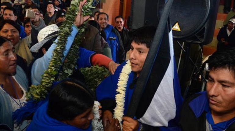 El dirigente de los cocaleros del Chapare, Leonardo Loza. | Foto archivo