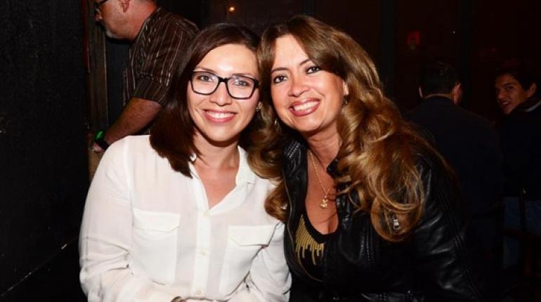 Daniela Diez y Chichi Arze.