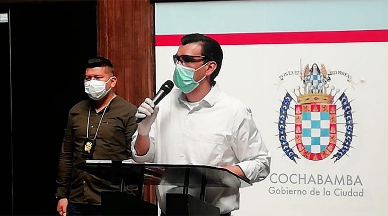 El alcalde de Cochabamba, José María Leyes. | Los Tiempos