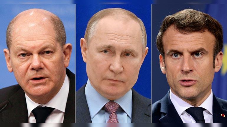 Macron y Scholz dicen que Putin no quiere detener la guerra | Los Tiempos