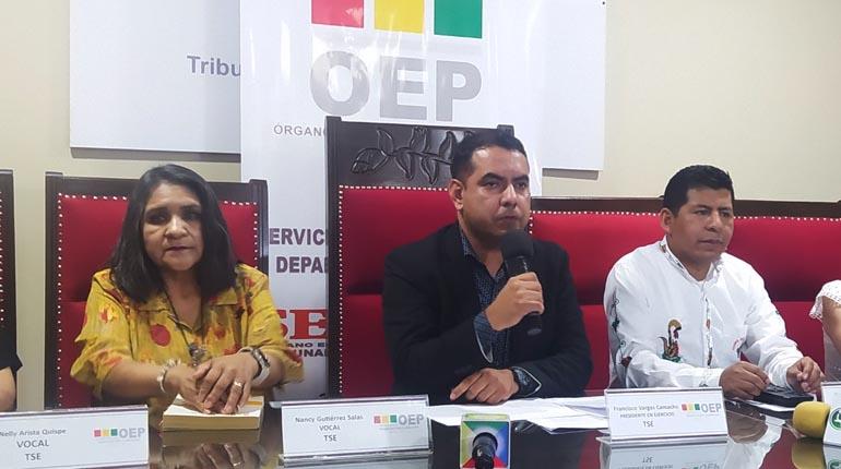 TSE supervisará de forma condicionada el congreso del MAS en El Alto