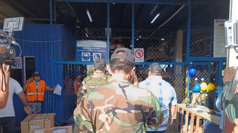 El operativo en la Aduana de Viru Viru. | El Deber