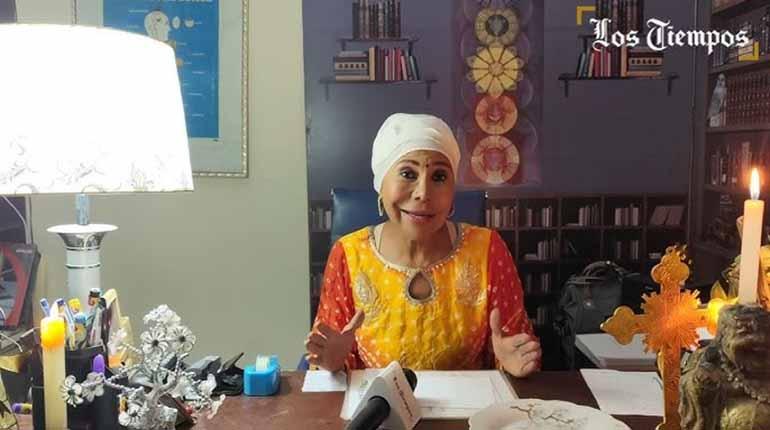 La metafísica Samara Torres en una entrevista con este medio. (Archivo) | Los Tiempos